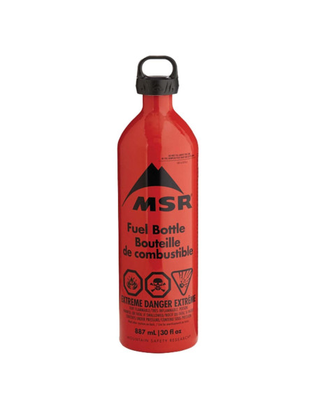 Botella de Combustible Líquido MSR 30 Onzas Aluminio Botella de Combustible Líquido MSR 30 Onzas Aluminio