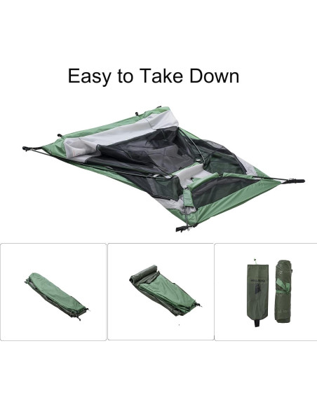Tienda Bivy GEERTOP para 1 Persona Impermeable 4 Temporadas Tienda Bivy GEERTOP para 1 Persona Impermeable 4 Temporadas