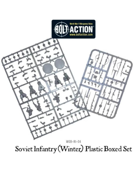 Tropas de Infantería Soviética de Invierno Warlord 1:56 40 Miniaturas Tropas de Infantería Soviética de Invierno Warlord 1:56 40 Miniaturas