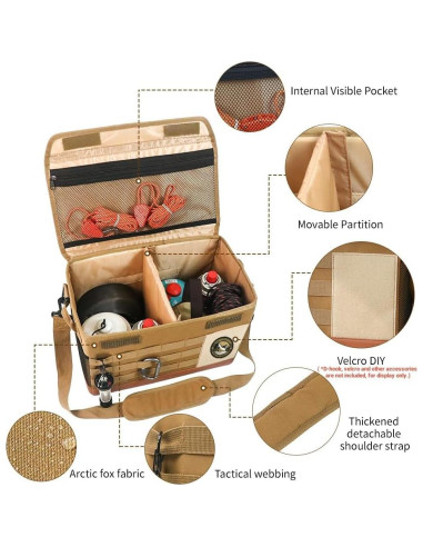 Bolsa de Almacenamiento para Camping PSKER 18L Impermeable