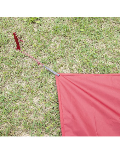 Estacas de Tienda MSR Cyclone 25.4 cm 4 Pack Roja