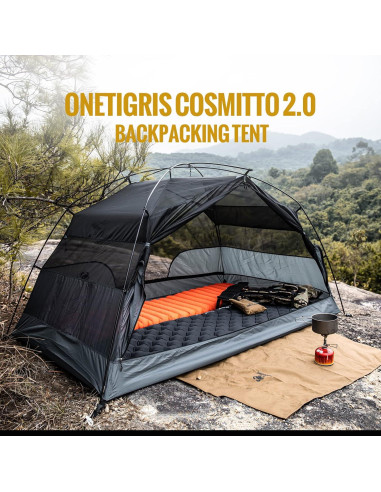 Tienda de Camping OneTigris COSMITTO 2 Personas Impermeable