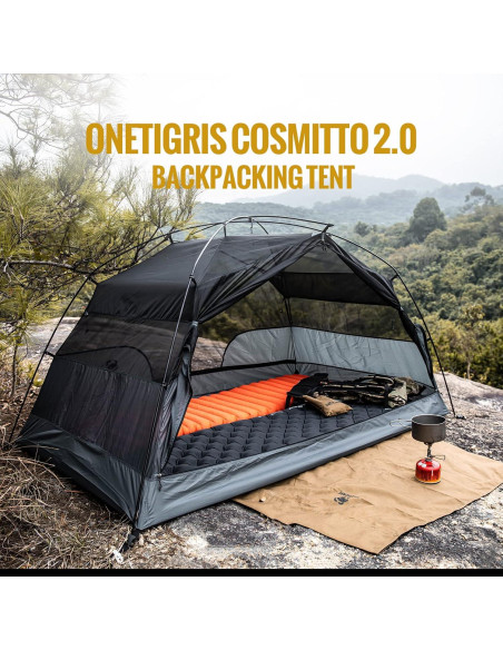 Tienda de Camping OneTigris COSMITTO 2 Personas Impermeable Tienda de Camping OneTigris COSMITTO 2 Personas Impermeable