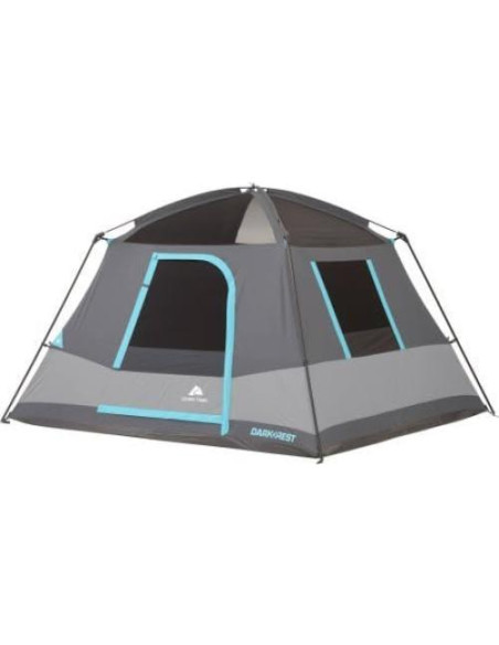 Carpa de Camping Ozark Trail 6 Personas Descanso Oscuro Carpa de Camping Ozark Trail 6 Personas Descanso Oscuro