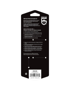 Kit de Cordones Reflectantes GEAR AID 15 m con Tensores 2