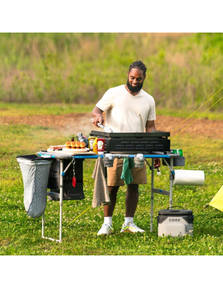 Mesa de Cocina para Campamento CORE con Accesorios - Exterior Mesa de Cocina para Campamento CORE con Accesorios - Exterior