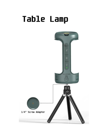 Linterna de Camping Plegable Moslighting 10000mAh 750LM IP54