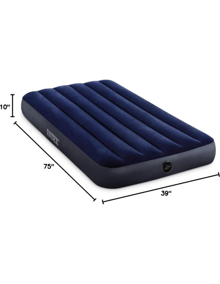 Colchón de Aire Intex Dura-Beam Classic Downy Individual 25.4cm Colchón de Aire Intex Dura-Beam Classic Downy Individual 25.4cm