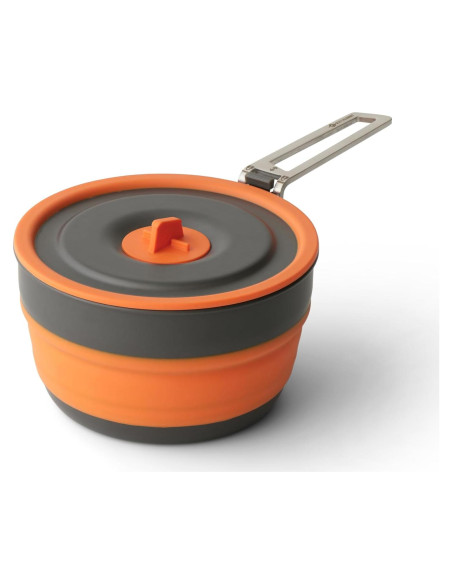 Olla Plegable 1L Sea to Summit Frontier para Camping Olla Plegable 1L Sea to Summit Frontier para Camping