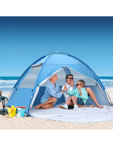 Carpa de Playa COVACURE BBT-01 para 3-4 Personas, UV 50+