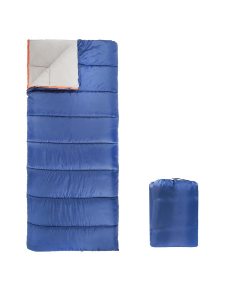 Saco de Dormir Rectangular Amazon Basics 190.5x83.8cm Azul Saco de Dormir Rectangular Amazon Basics 190.5x83.8cm Azul