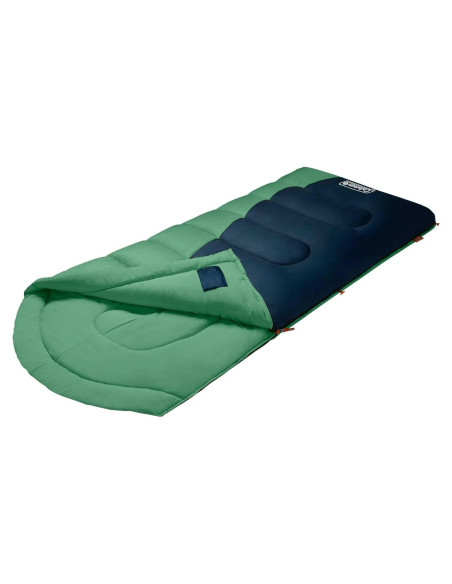 Saco de Dormir Montauk Contorneado 40F Verde Grande Saco de Dormir Montauk Contorneado 40F Verde Grande