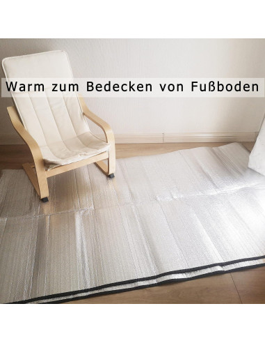 Manta Térmica Aislante Aehma 150x200cm Impermeable Plata