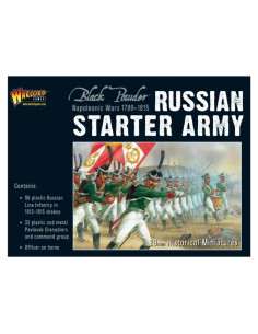 Ejército Ruso Guerras Napoleónicas Warlord 96 Miniaturas 28mm