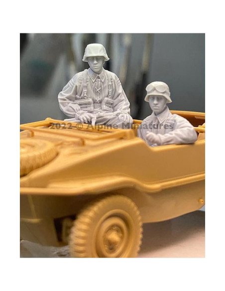 Kit de Resina Alpine Miniatures 1/35 Soldado Waffen SS Kit de Resina Alpine Miniatures 1/35 Soldado Waffen SS