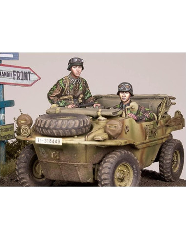 Kit de Resina Alpine Miniatures 1/35 Soldado Waffen SS