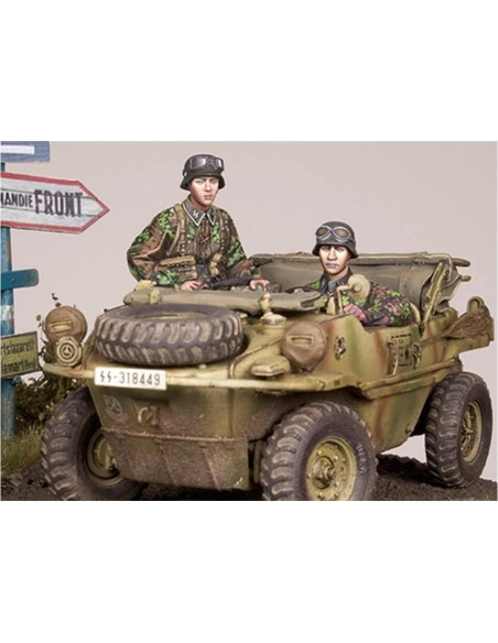 Kit de Resina Alpine Miniatures 1/35 Soldado Waffen SS Kit de Resina Alpine Miniatures 1/35 Soldado Waffen SS