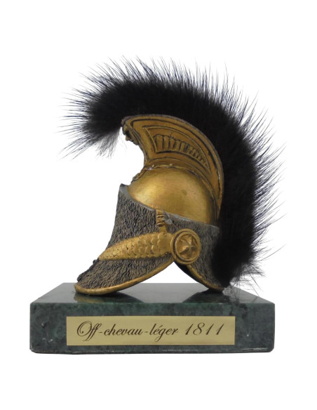 Casco Miniatura Soldado Napoleón OPO 10 8 cm Metal Casco Miniatura Soldado Napoleón OPO 10 8 cm Metal