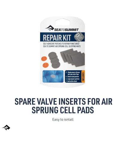 Kit de Reparación Sea to Summit para Colchonetas de Aire 2-Pack