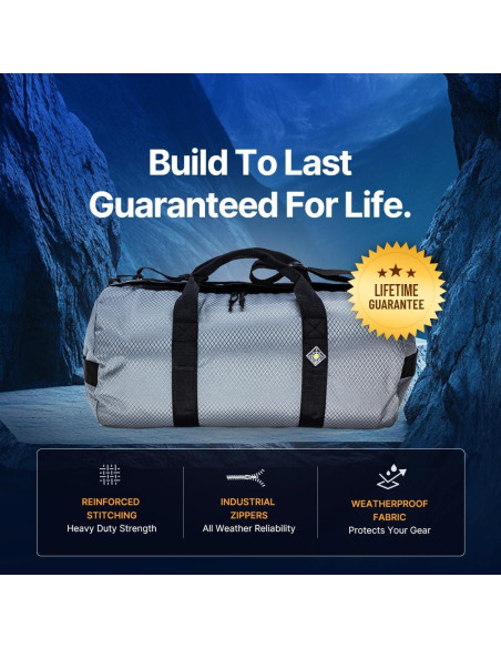 Bolsa de viaje grande North Star Sports 131L impermeable Bolsa de viaje grande North Star Sports 131L impermeable