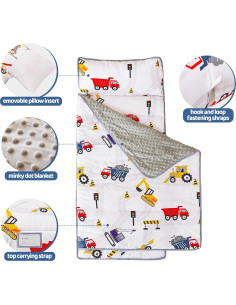 Colchoneta Saco de Dormir Viviland para Niños 127x51 cm 2