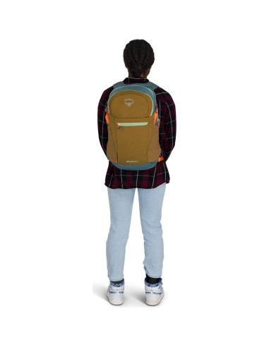 Mochila Osprey Daylite Plus 20L Unisex Carbón Oscuro/Llama Azul