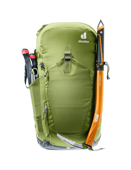 Mochila Deuter Trail Pro 33L Unisex para Senderismo Pradera-Gris Mochila Deuter Trail Pro 33L Unisex para Senderismo Pradera-Gris