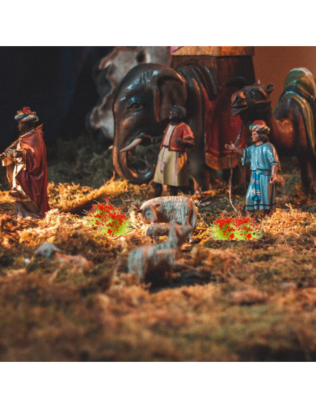 Milisten Tufts Estáticos Miniatura para Escenografía Rojo Milisten Tufts Estáticos Miniatura para Escenografía Rojo