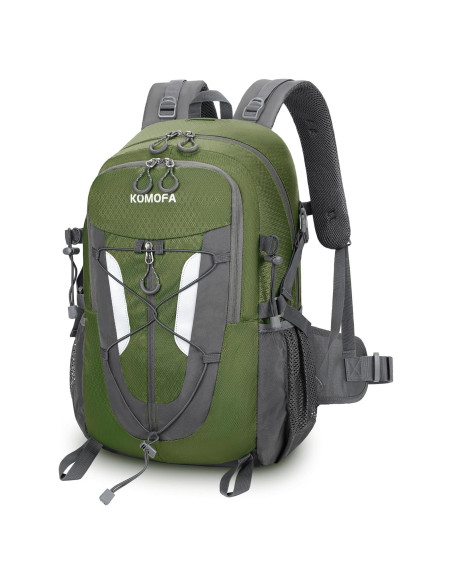 Mochila de Senderismo 30L Unisex Verde Ejército Ligera Mochila de Senderismo 30L Unisex Verde Ejército Ligera
