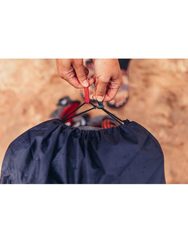Cubierta de lluvia impermeable Gregory 30L-50L negra