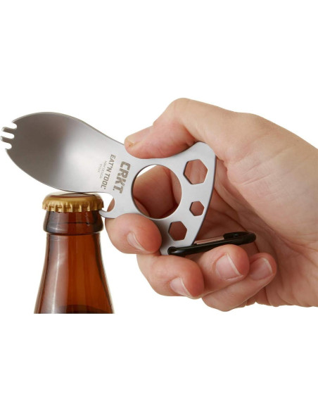 Multi-Herramienta CRKT Eat'N Tool Spork 9100C Plata 42.52g Multi-Herramienta CRKT Eat'N Tool Spork 9100C Plata 42.52g