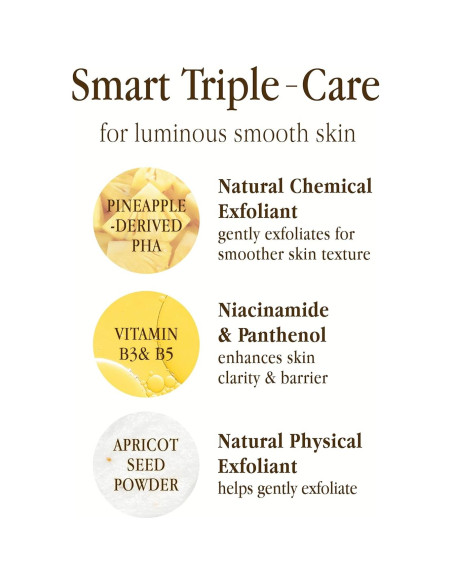 Limpiador Exfoliante Facial Farm Rx Piña Plus PHA 200ml - Suave y Brillante Limpiador Exfoliante Facial Farm Rx Piña Plus PHA 200ml - Suave y Brillante