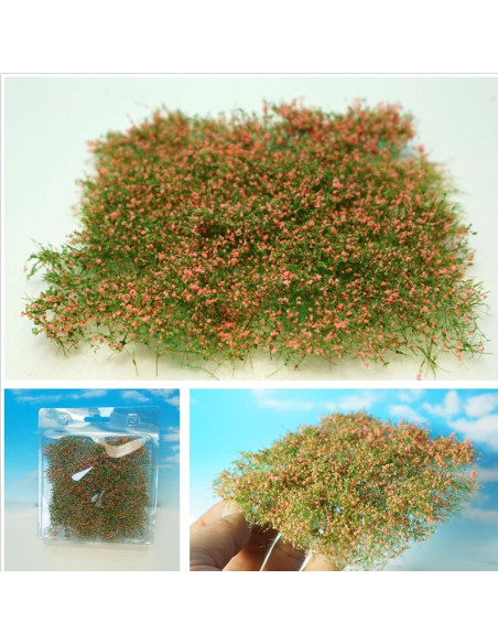 Cayway 2 Piezas Miniatura Vegetación Colorida para Diorama Cayway 2 Piezas Miniatura Vegetación Colorida para Diorama