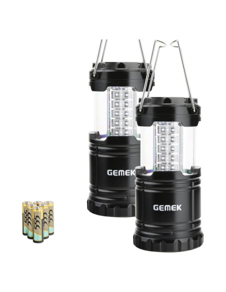 Lámpara LED GEMEK Plegable para Camping y Emergencias 100LM Lámpara LED GEMEK Plegable para Camping y Emergencias 100LM