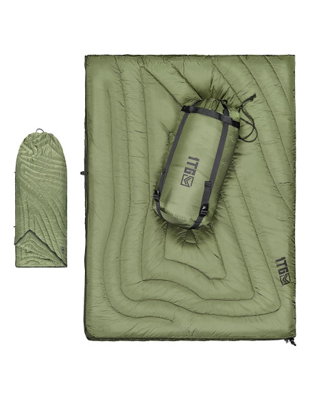 Manta de Camping 1TG Táctico Plegable 200x150cm Verde Oliva Manta de Camping 1TG Táctico Plegable 200x150cm Verde Oliva
