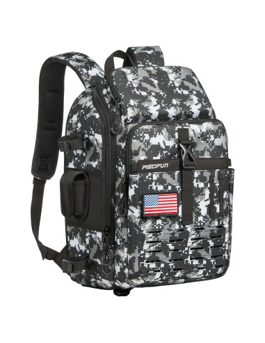 Mochila de Pesca Piscifun TBG021 20L Camuflaje Digital