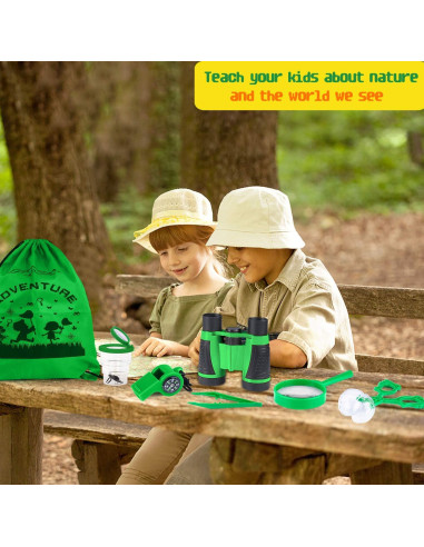 Kit de Exploración al Aire Libre GINMIC 16 Pzs para Niños