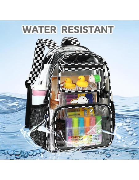 Mochila Transparente Bluboon para Niños 44.9x30.9cm 20L Mochila Transparente Bluboon para Niños 44.9x30.9cm 20L