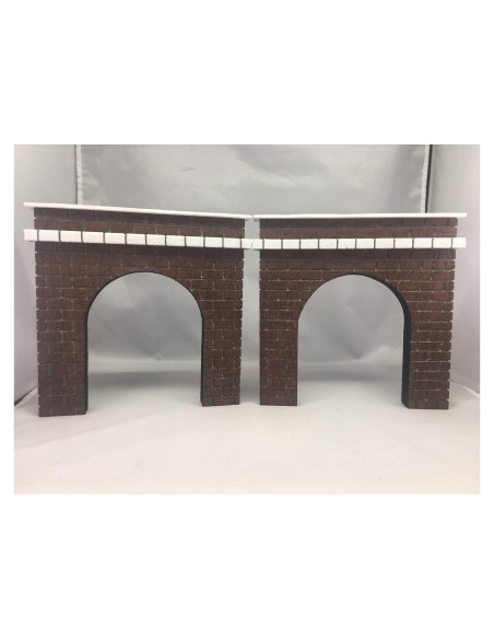 Portal de Túneles de Tren Dechant's Railroad Express Set de 2 Portal de Túneles de Tren Dechant's Railroad Express Set de 2