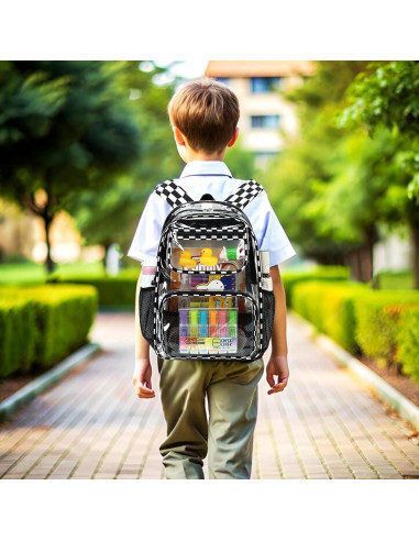 Mochila Transparente Bluboon para Niños 44.9x30.9cm 20L