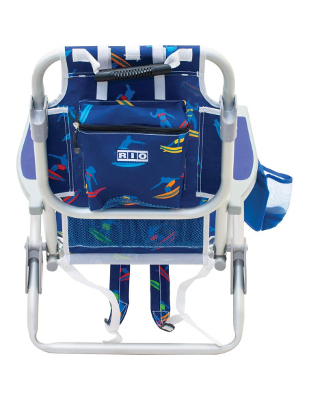 Silla de Playa Plegable RIO Gear para Niños 5 Posiciones Silla de Playa Plegable RIO Gear para Niños 5 Posiciones