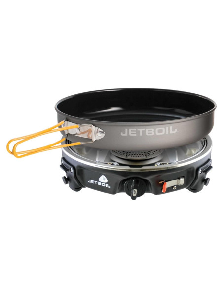 Estufa de Camping Jetboil HalfGen 10000 BTU con Sartén 9" Estufa de Camping Jetboil HalfGen 10000 BTU con Sartén 9"