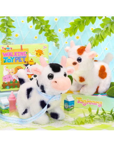 Juguete de Peluche Interactivo Vaca Tagitary 230g para Niños