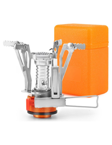 Estufa de Camping Portátil KUBQLIG 3000W Piezoeléctrica