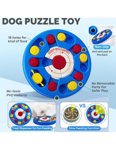 Rompecabezas Interactivo para Perros Joansan 25,5 cm