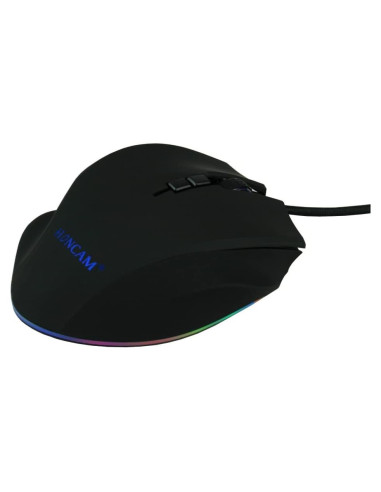 Ratón Gaming USB Ergonomico RGB 5000 DPI V80 para PC