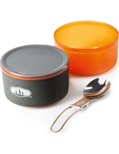 Conjunto de Cocina Ultraligero GSI Outdoors Halulite Soloist 1.1L 2