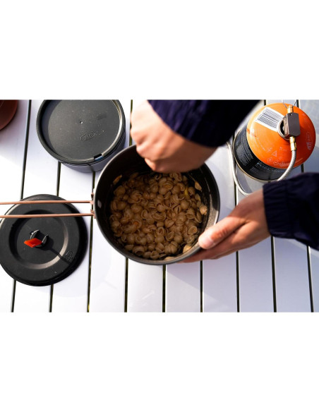 Conjunto de Cocina Ultraligero GSI Outdoors Halulite Soloist 1.1L Conjunto de Cocina Ultraligero GSI Outdoors Halulite Soloist 1.1L