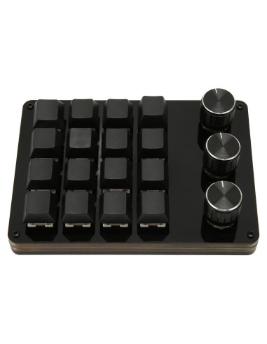 Teclado Macro Programable VBESTLIFE 16 Teclas Azul 0.35 kg
