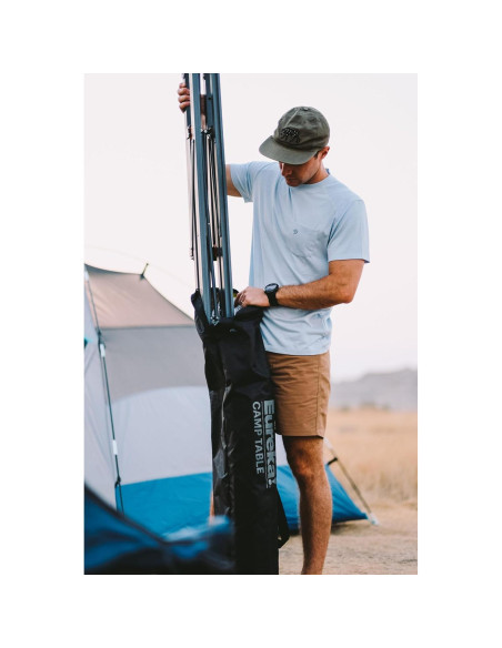 Mesa de Camping Plegable Eureka! 106.68x71.12cm Gris Mesa de Camping Plegable Eureka! 106.68x71.12cm Gris